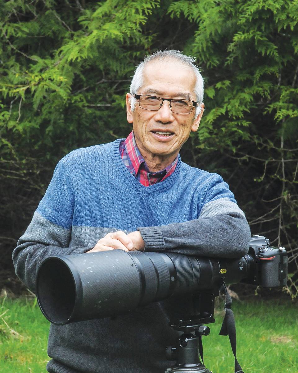 Mike Yip is the author of A Beginner’s Guide to Common Vancouver Island Birds and other bird books