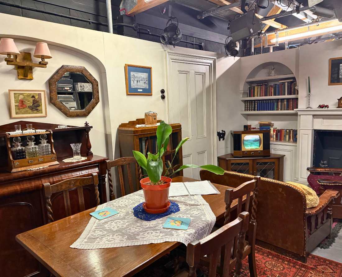 The World of James Herriot Museum in Thirsk has a recreation of the show set from the first series