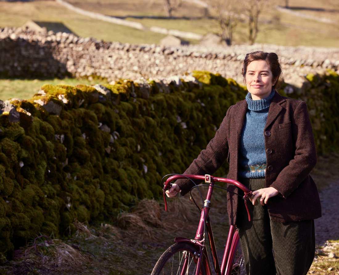 Rachel Shenton plays Helen on All Creatures Great and Small, which is filmed in the Yorkshire Dales