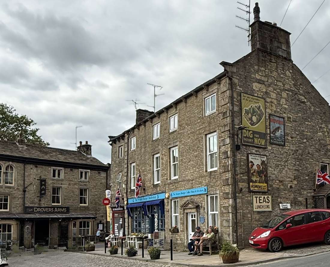 The quaint market town of Grassington in Yorkshire