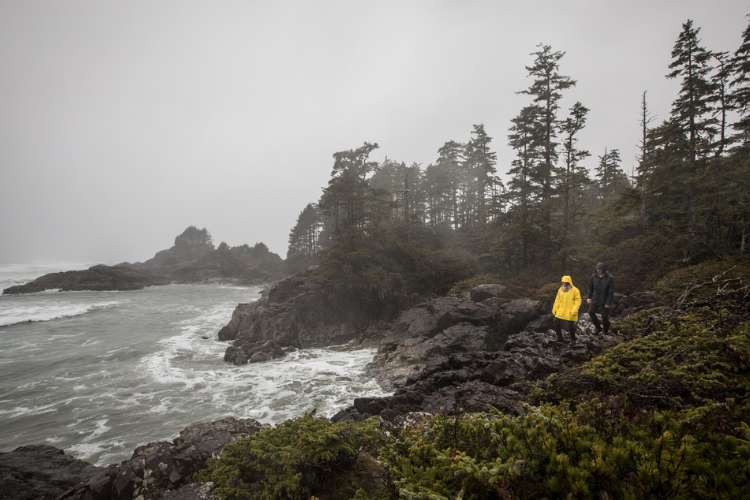Enjoying storm season near Pacific Sands Beach Resort