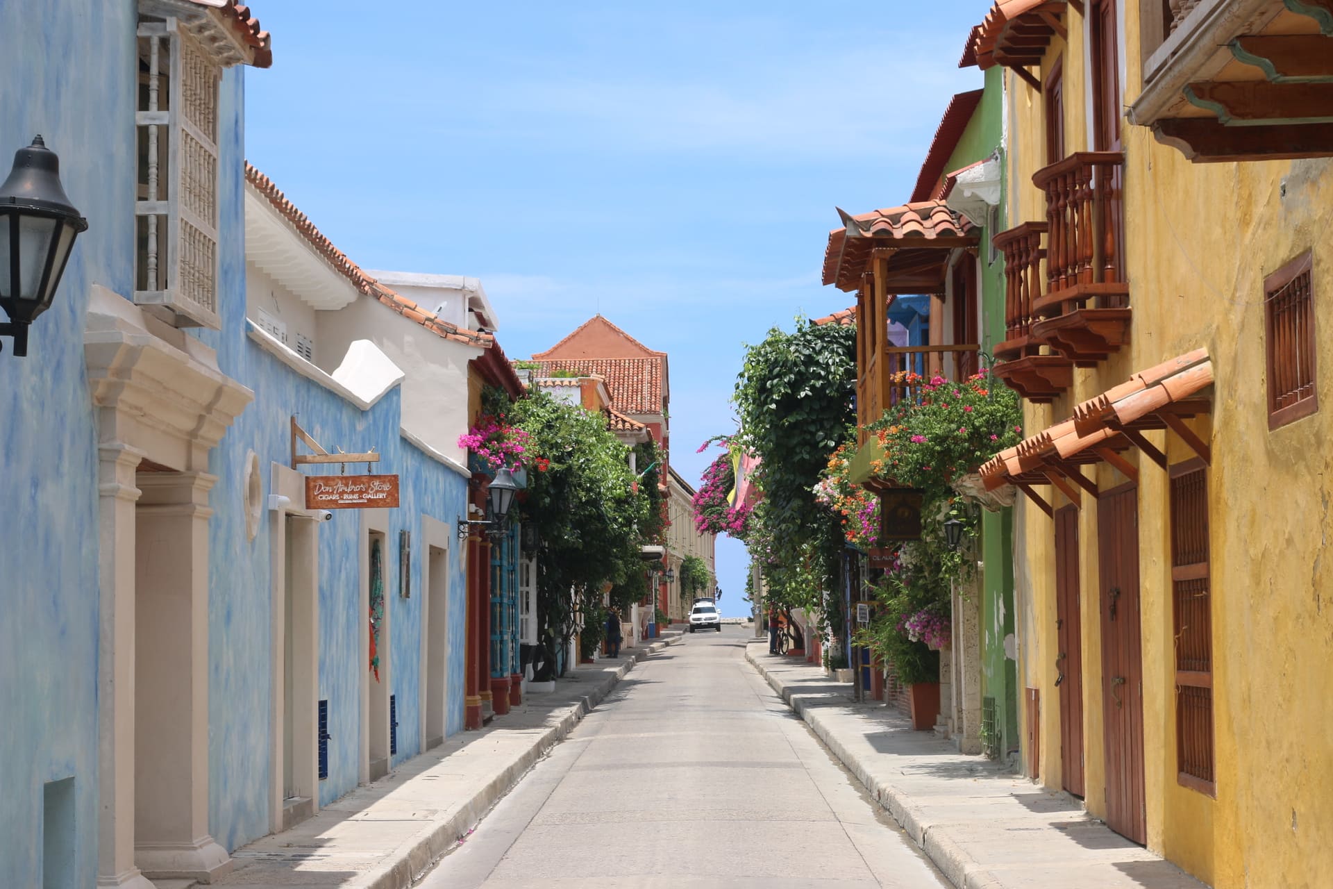 Colorful Cartagena shows itself down every narrow street