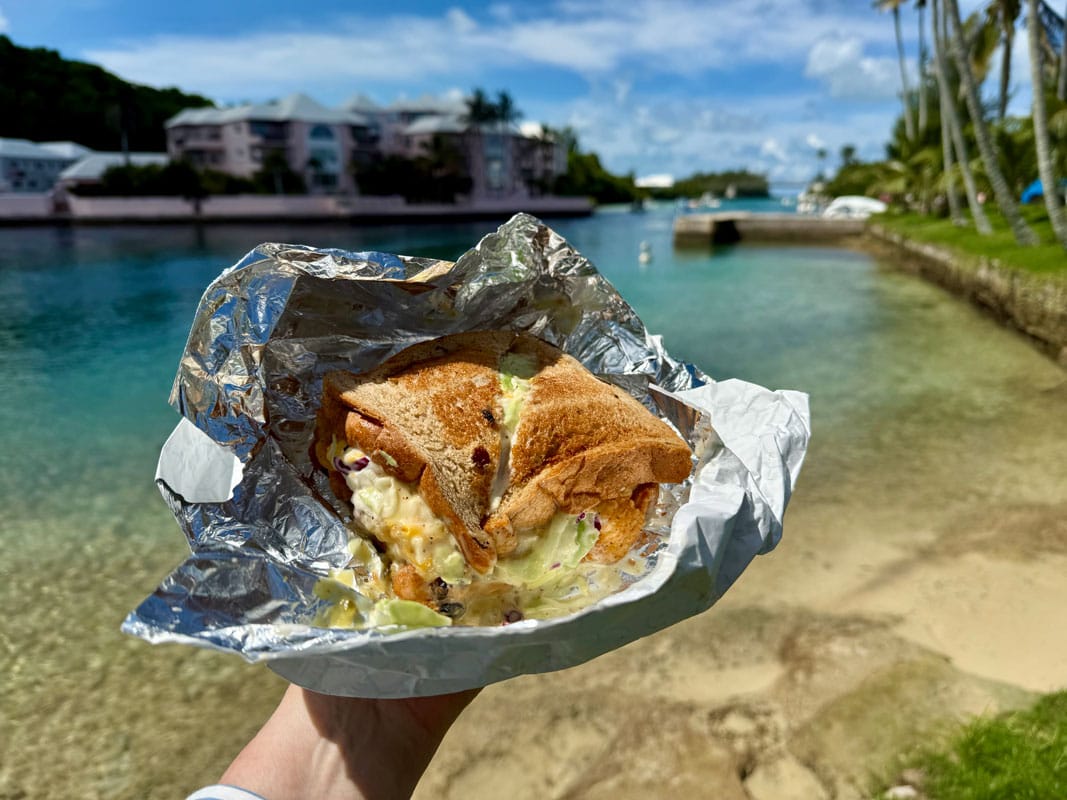 Fish Sandwich from Mamma Mia